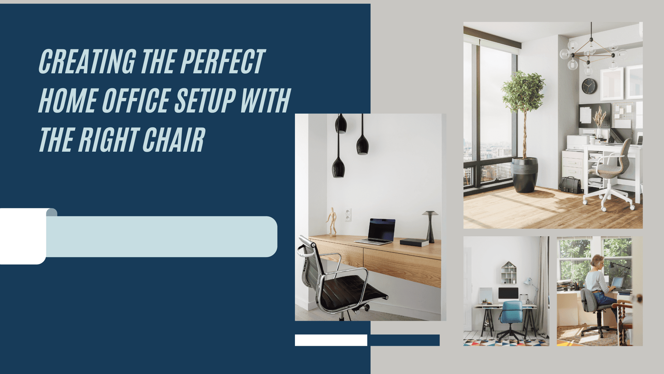 Creating the Perfect Home Office Setup with the Right Chair: A Guide to Productivity and Comfort
