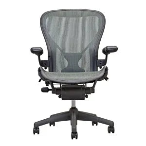 Classic Aeron Chair | Carbon | Size B (Renewed) - chairorama
