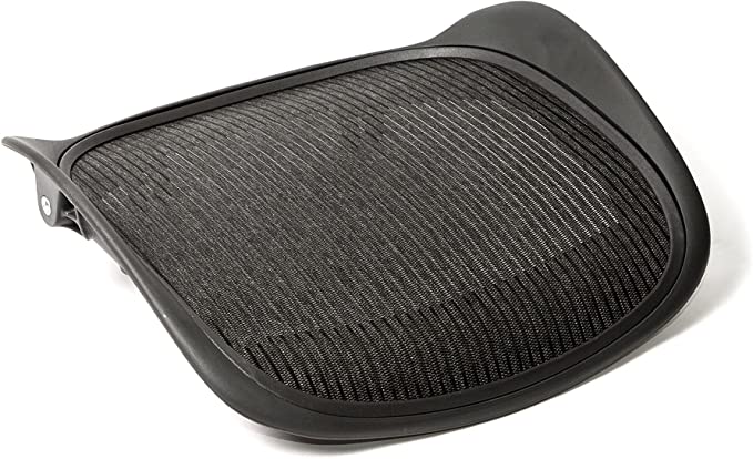 Herman Miller Aeron Seat Replacement Size C Black 3D01 - chairorama