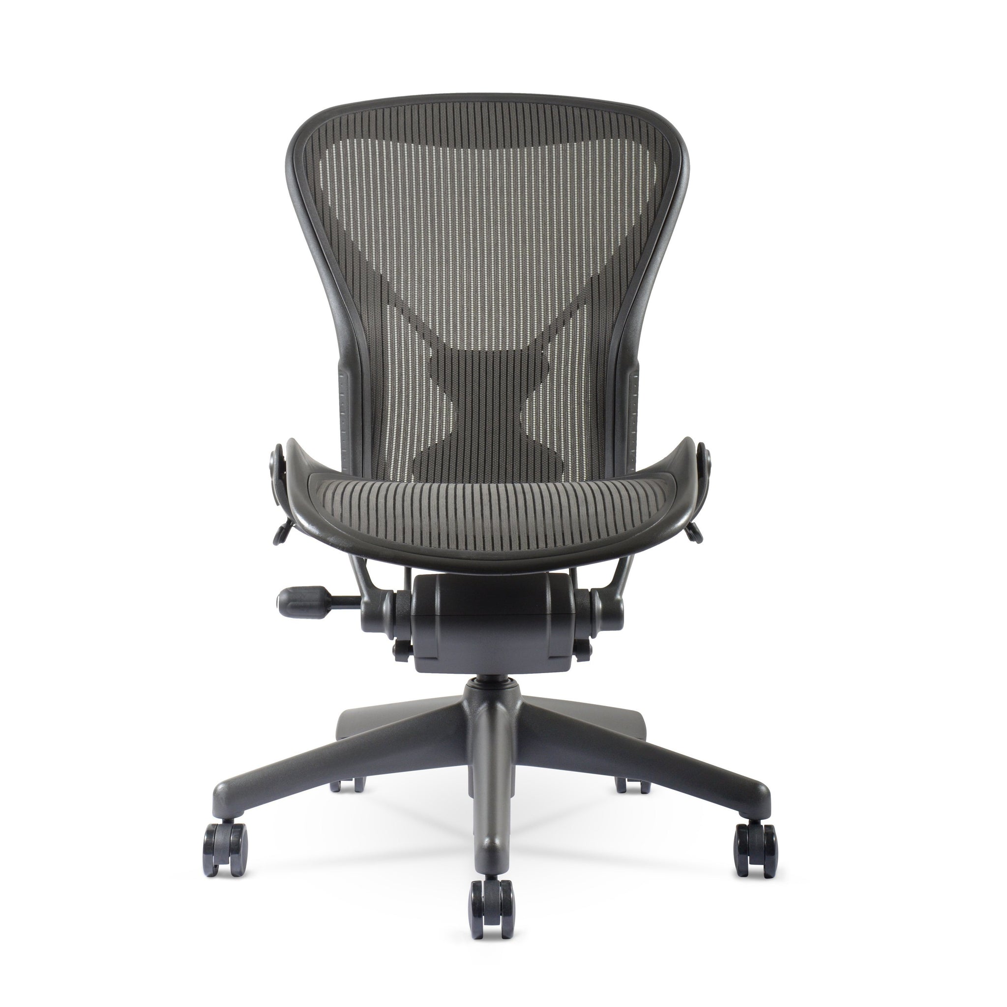 Clip sommerfugl delvist økologisk Classic Aeron Chair | Carbon | Size B (Renewed)– chairorama