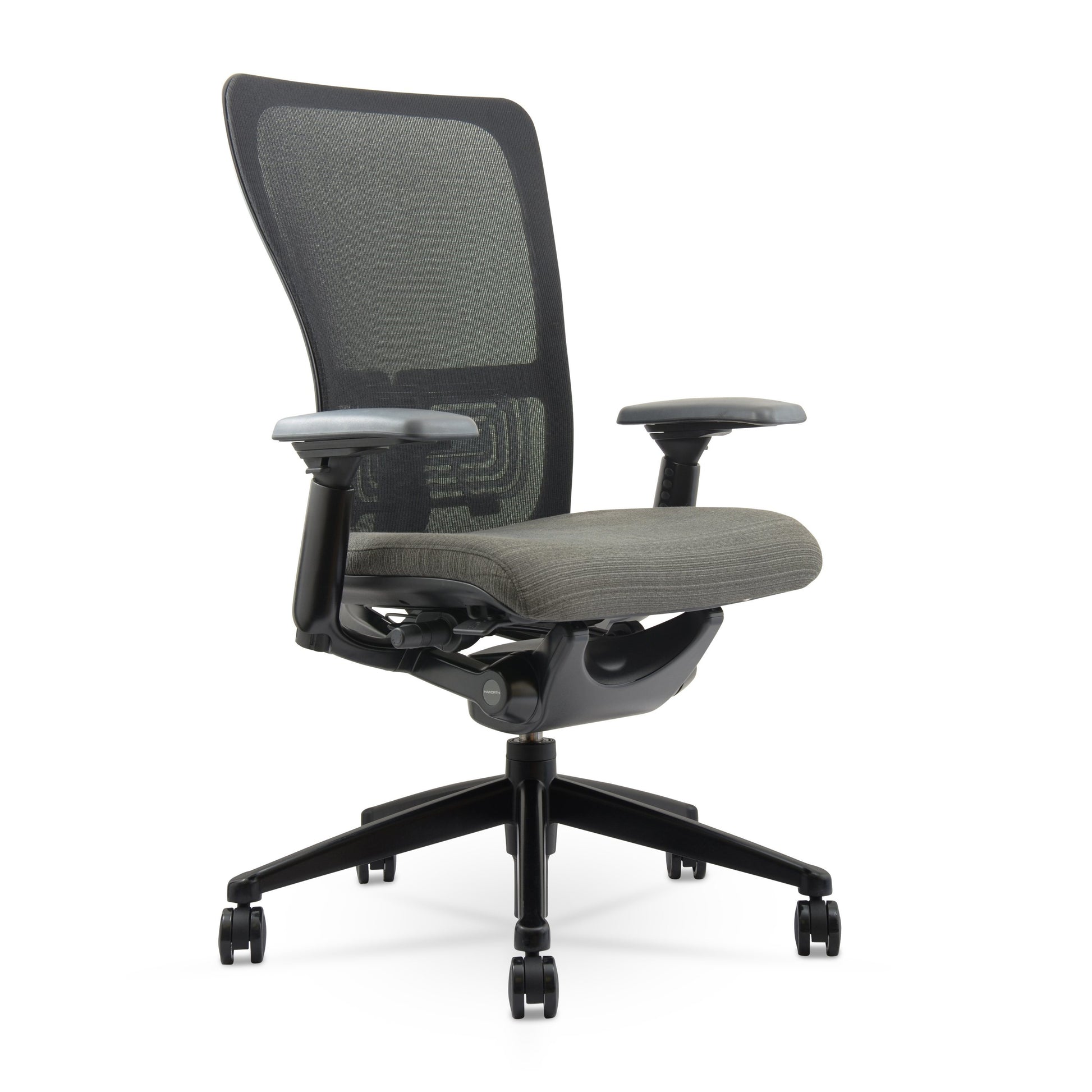Zody Chair (Renewed) | Grey Stripes - chairorama