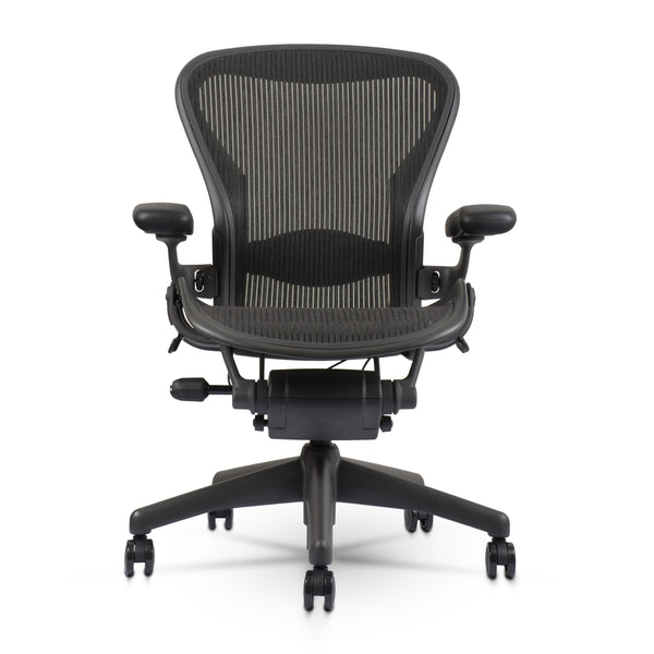 Herman Miller Classic Aeron Chair | Black | Size C - chairorama