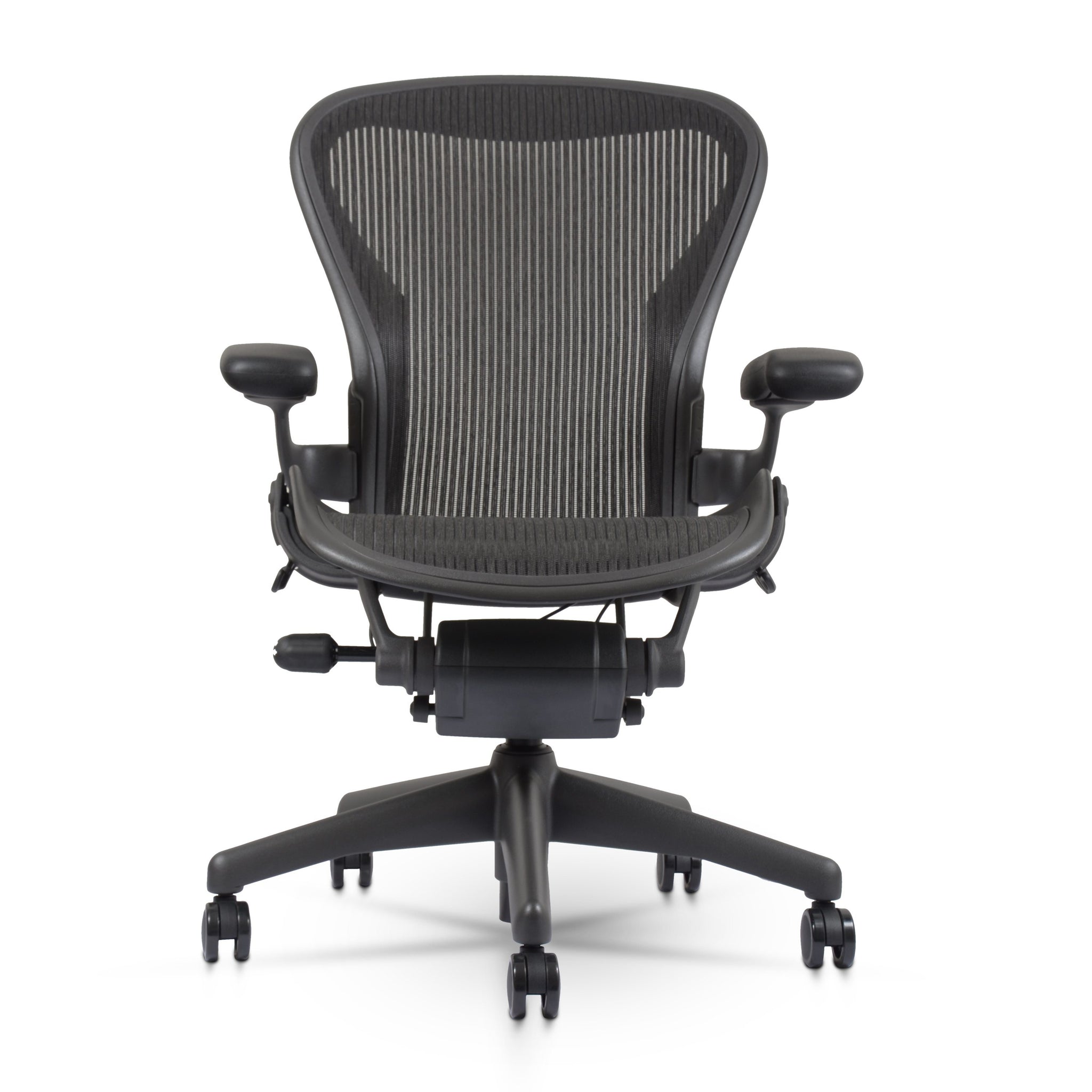 Matematik gårdsplads Tilhører Herman Miller Classic Aeron Chair | Black | Size C (Renewed)– chairorama