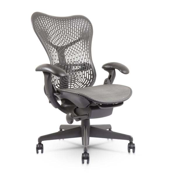 Mirra Chair (Renewed) | Grey - chairorama