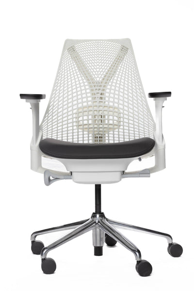 Herman Miller Sayl Chair | White Chrome Base - chairorama